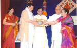 JAYABHASKSR RECEIVING LAYA KALA TITLE